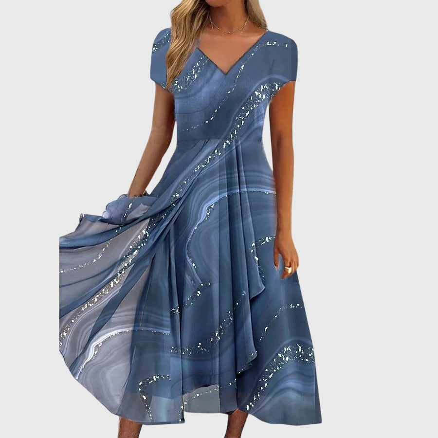 AUBRIELLE™ | Abito Midi Fluttuante