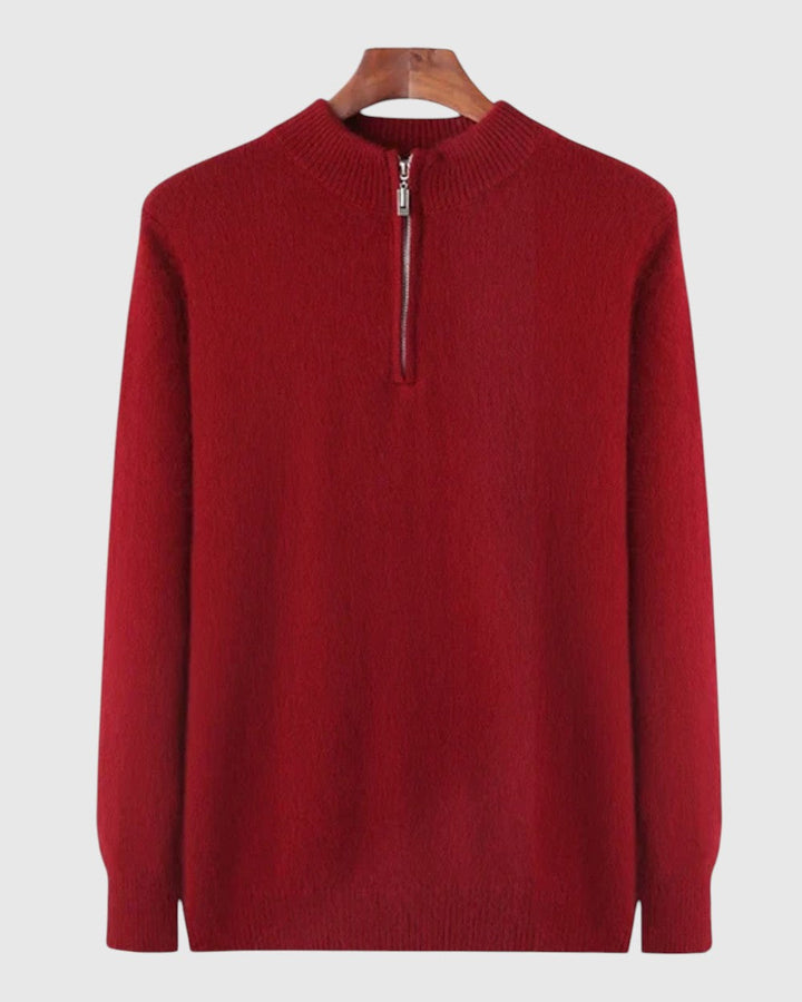 Perla - Cardigan in cashmere Genève con zip