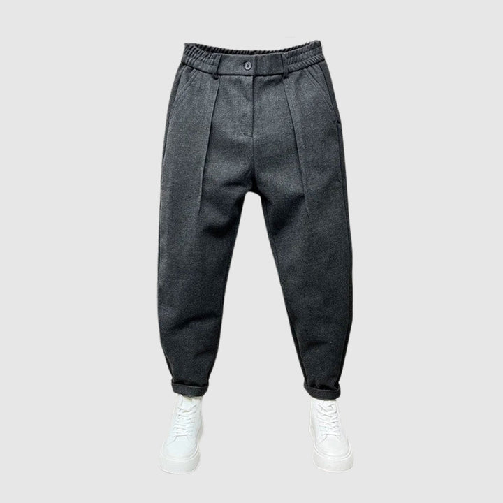 Jiří | Pantaloni eleganti con motivo a pois