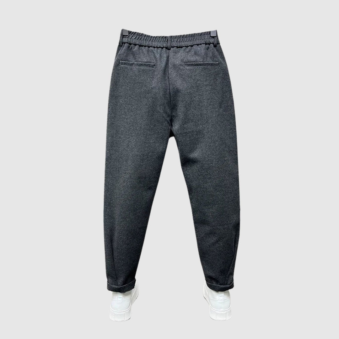 Jiří | Pantaloni eleganti con motivo a pois