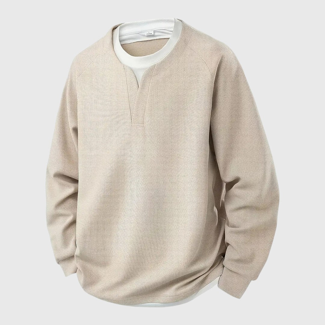 Alex | Maglia a manica lunga stratificata quotidiana