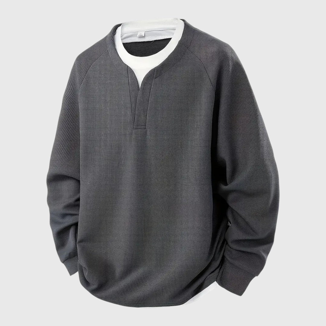 Alex | Maglia a manica lunga stratificata quotidiana