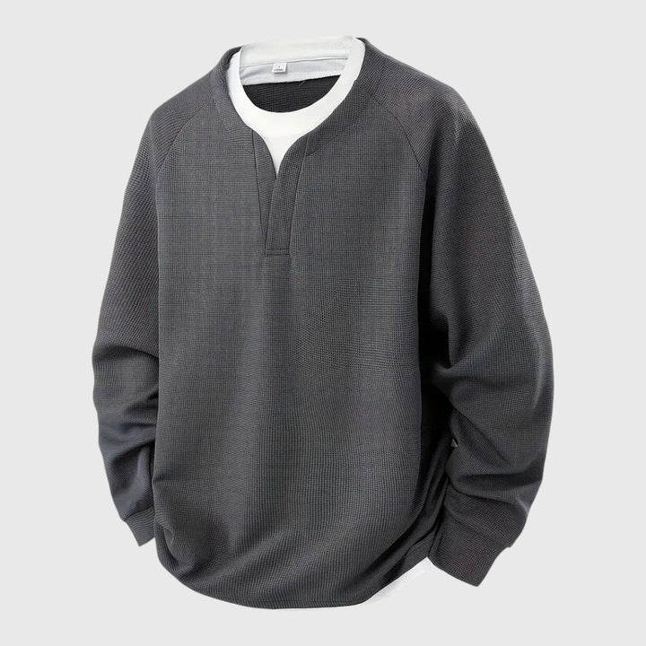 Alex | Maglia a manica lunga stratificata quotidiana