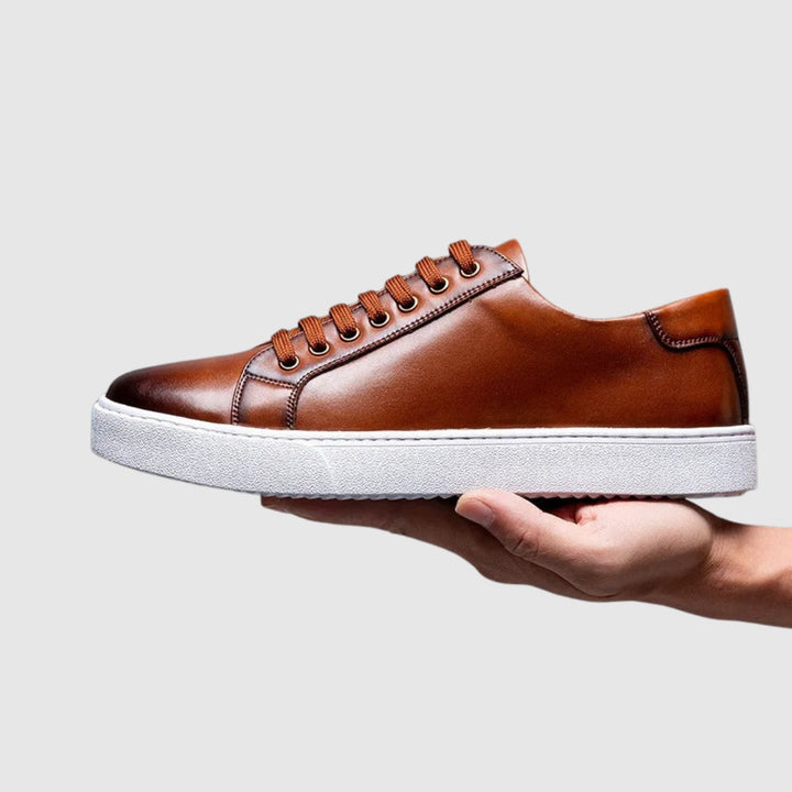 Tomáš - Scarpe da uomo ortopediche in pelle