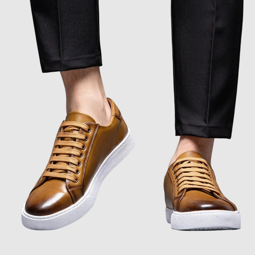 Tomáš - Scarpe da uomo ortopediche in pelle