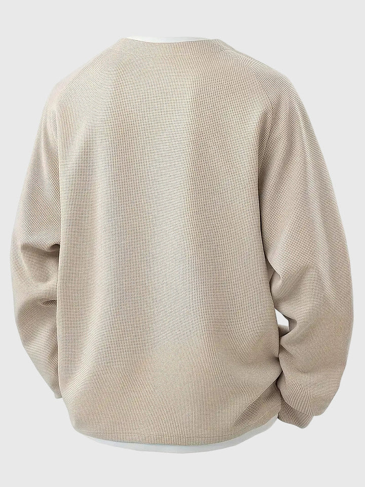 Alex | Maglia a manica lunga stratificata quotidiana