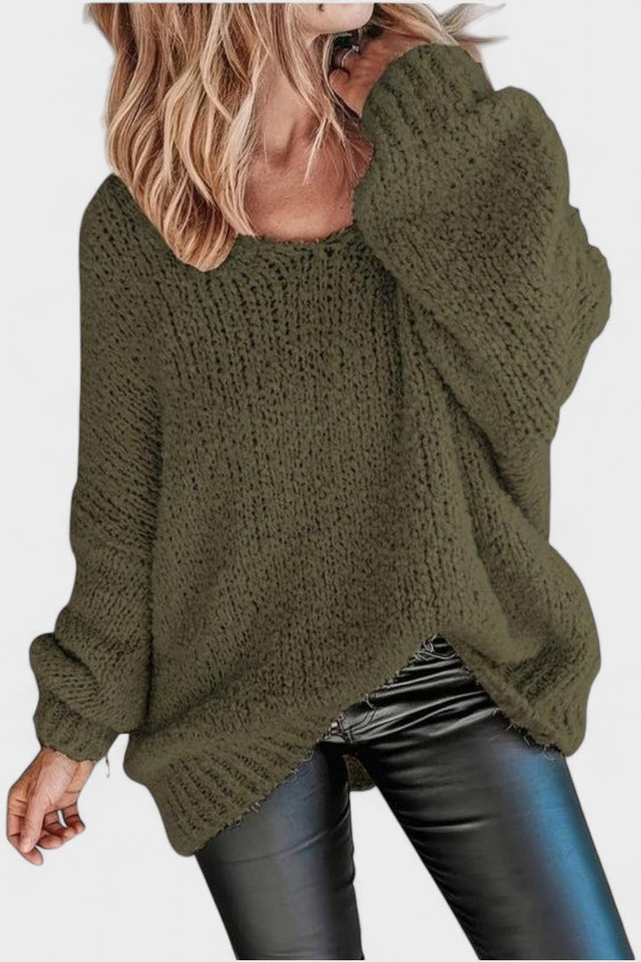 Sára™ | Maglione leggero con scollo rotondo