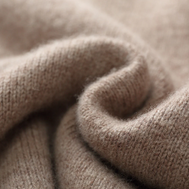Perla - Maglione con zip Taranto in Lana Merino