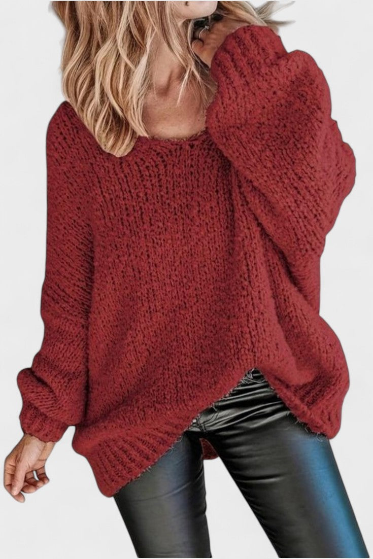 Sára™ | Maglione leggero con scollo rotondo