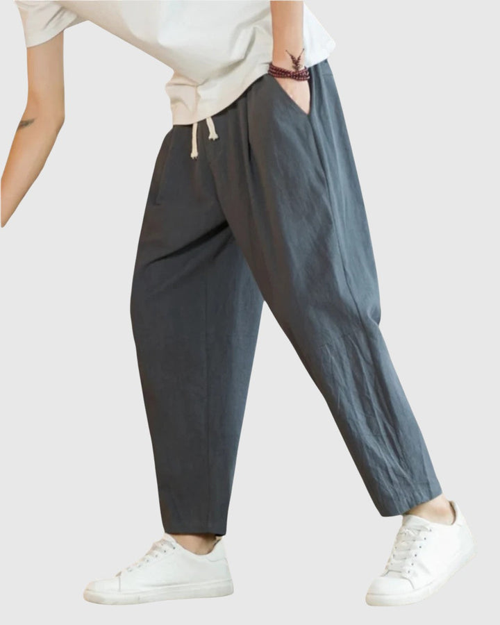 Ctirad | Pantaloni in cotone Roma