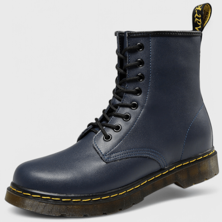 Addison™ | Eleganti stivali alti in pelle vegana