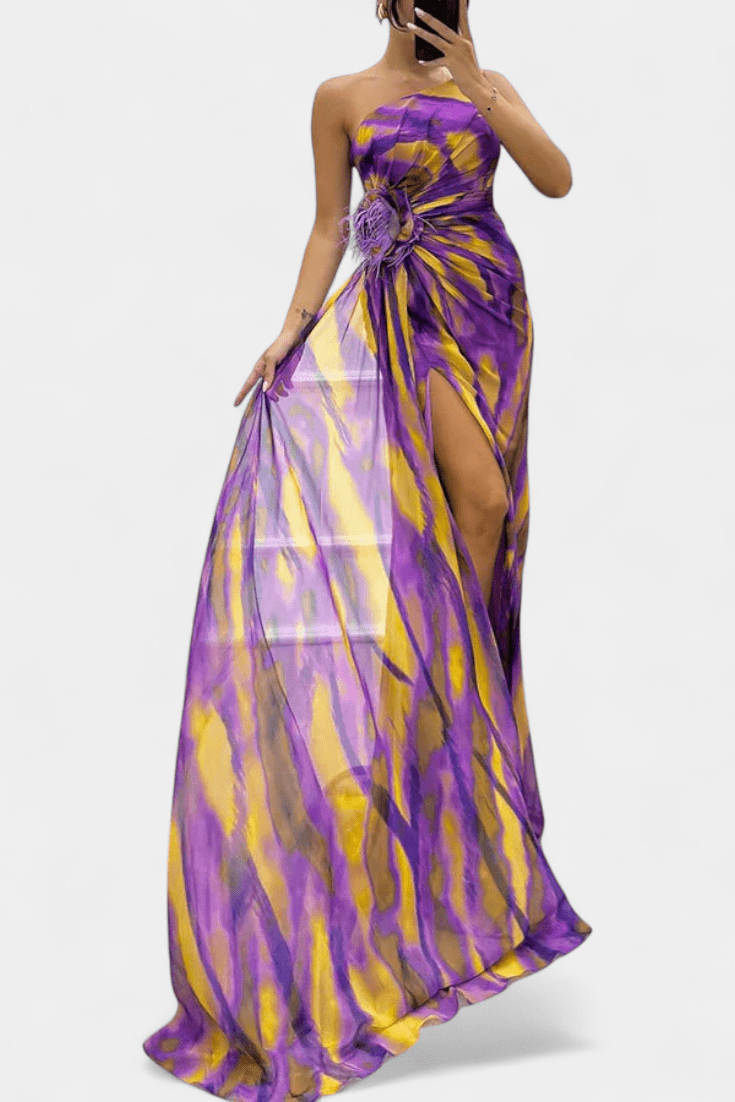 Aylin™ | Abito maxi colorato