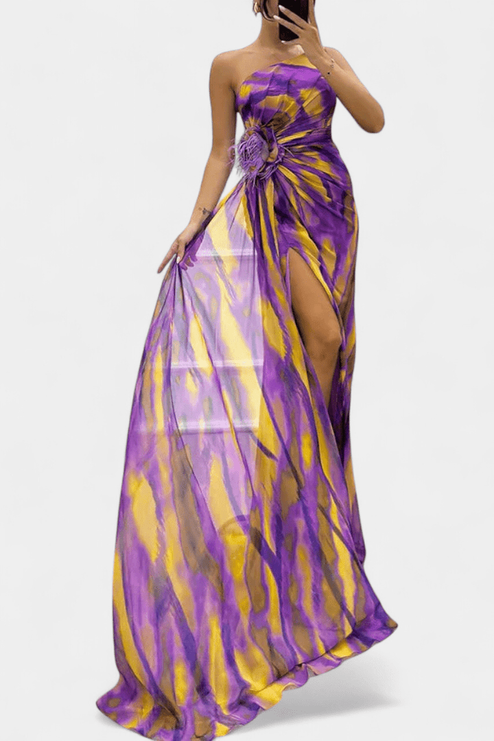 Aylin™ | Abito maxi colorato