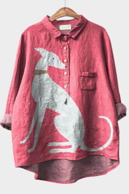 Bianca | Camicia sabbia di lusso per un look elegante