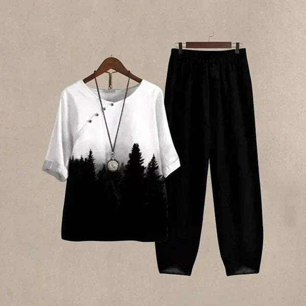 Lilou | Completo camicia e pantaloni comodo e chic