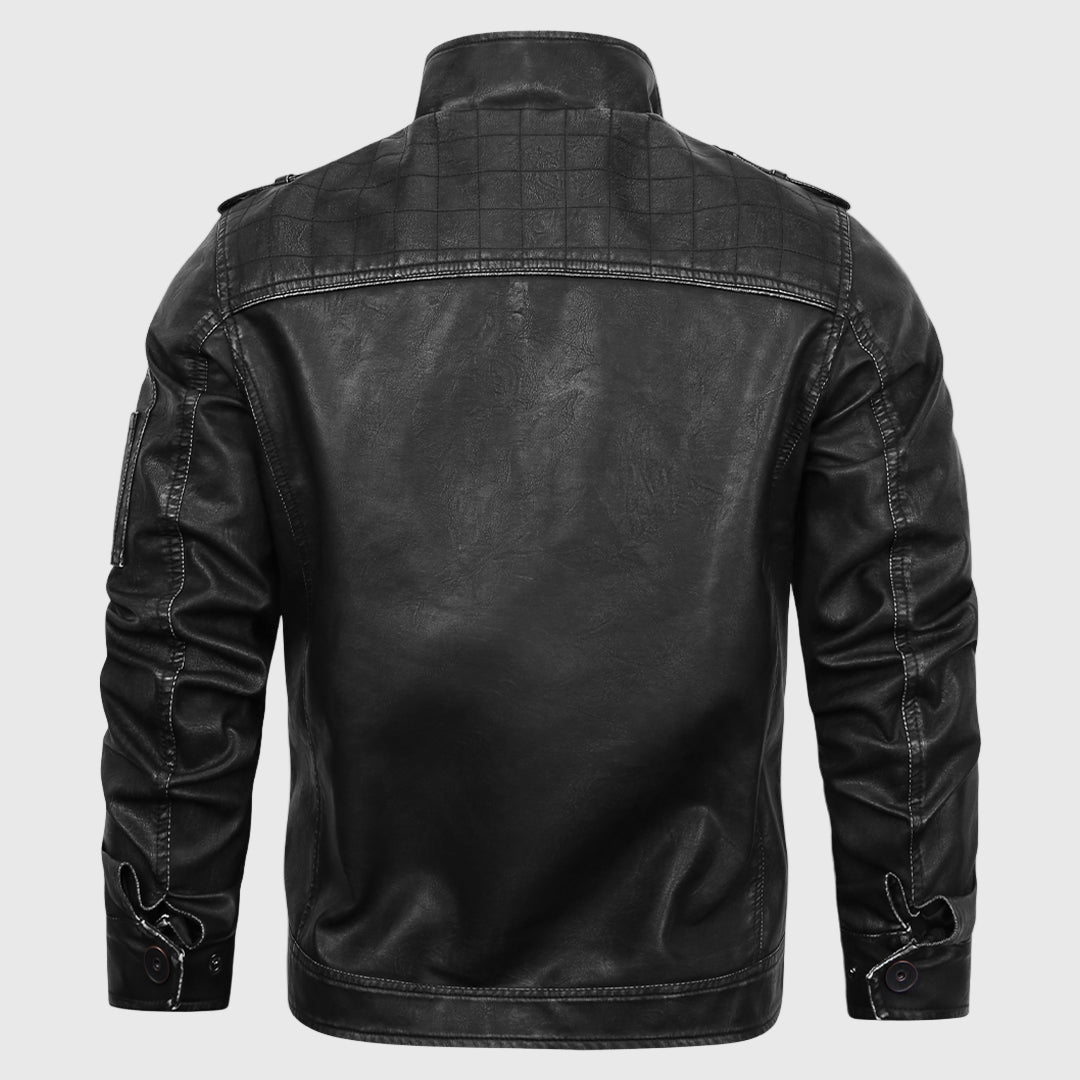Alexander | Giacca in pelle Engine
