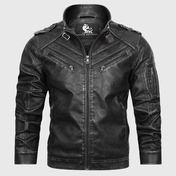 Alexander | Giacca in pelle Engine