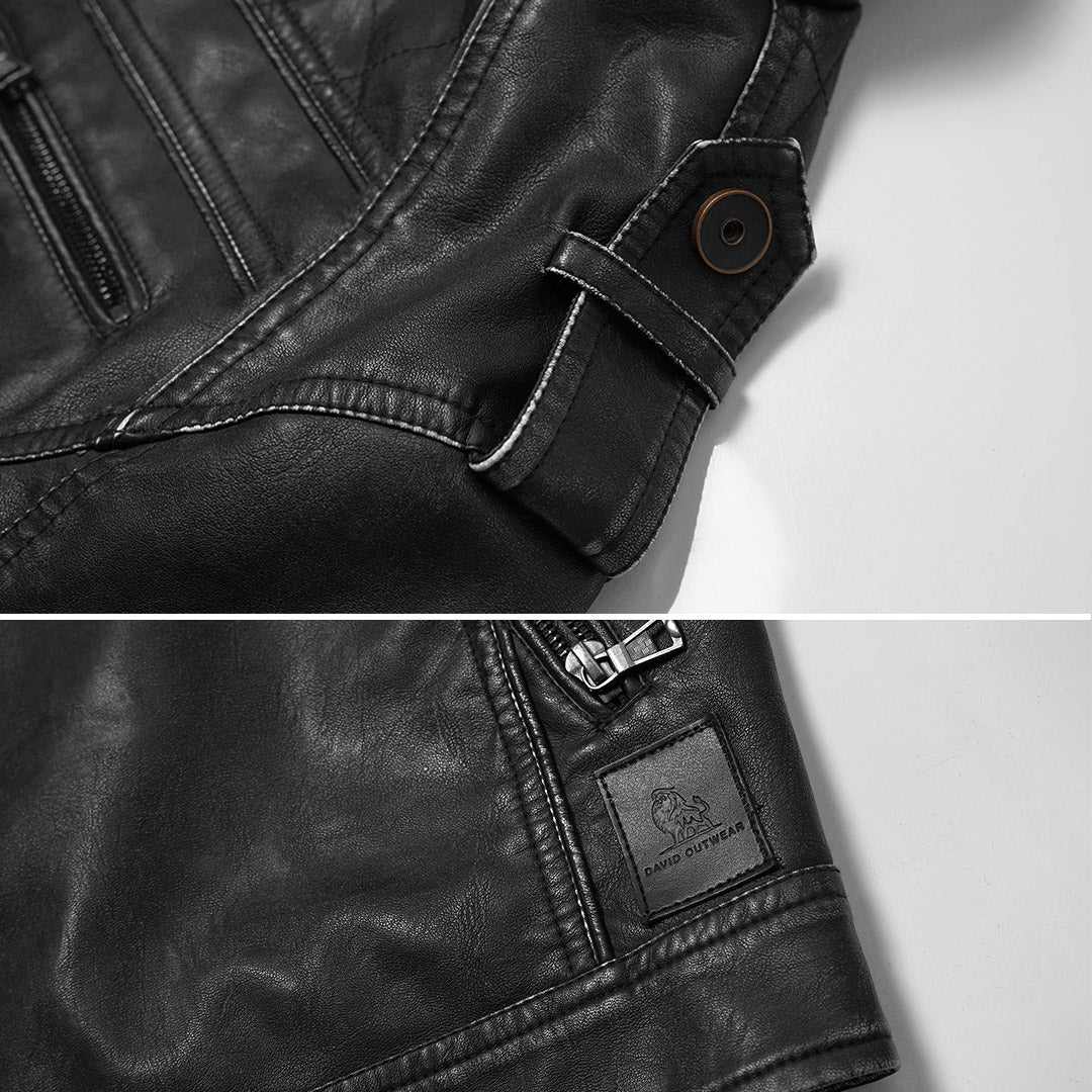 Alexander | Giacca in pelle Engine