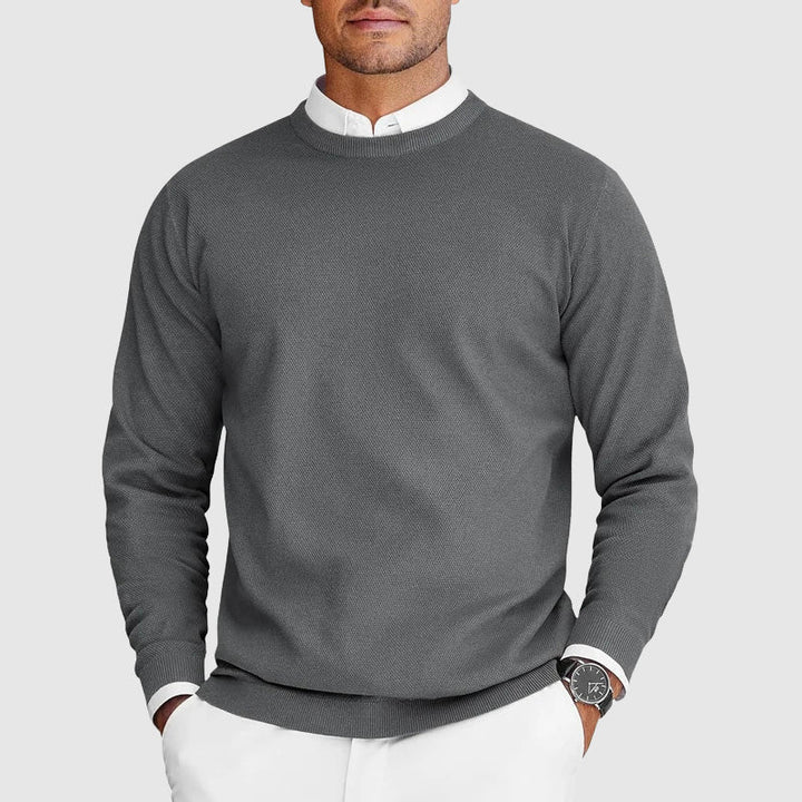 Tomáš | Maglione a maniche lunghe con scollatura rotonda