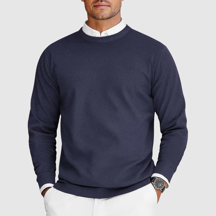 Tomáš | Maglione a maniche lunghe con scollatura rotonda