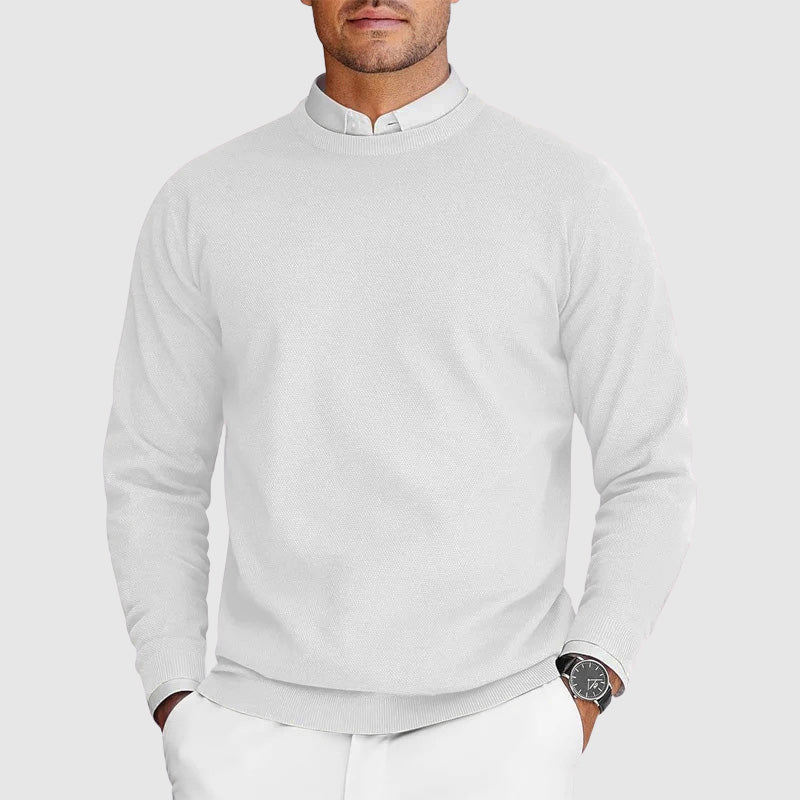 Tomáš | Maglione a maniche lunghe con scollatura rotonda
