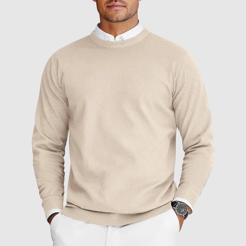Tomáš | Maglione a maniche lunghe con scollatura rotonda