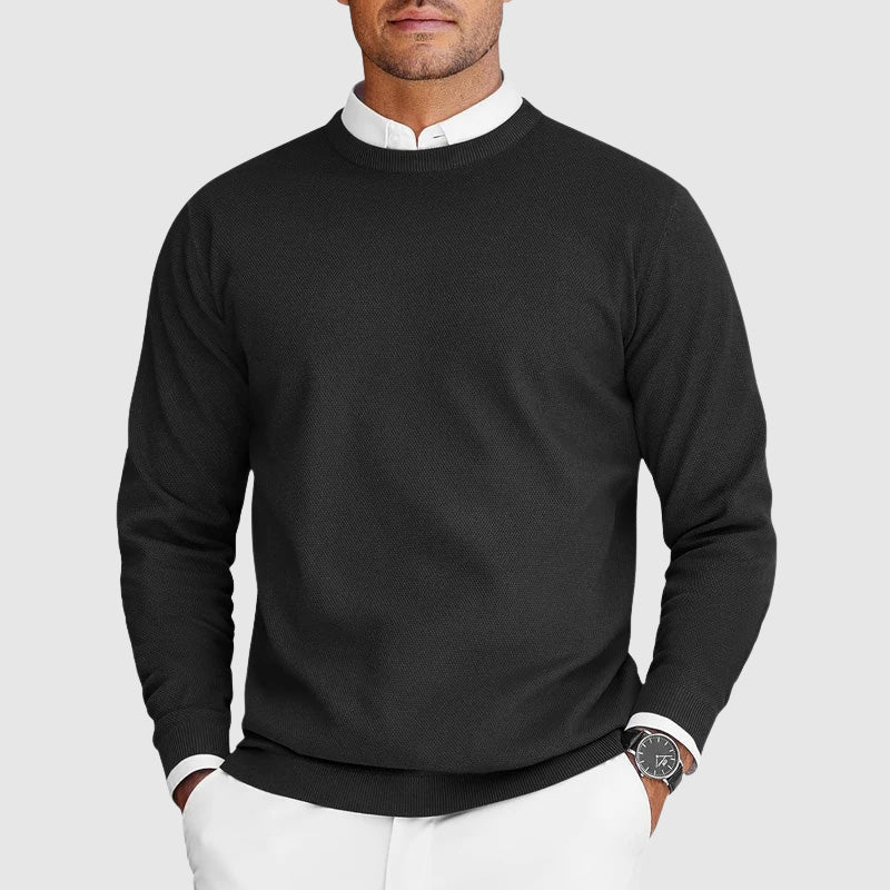 Tomáš | Maglione a maniche lunghe con scollatura rotonda