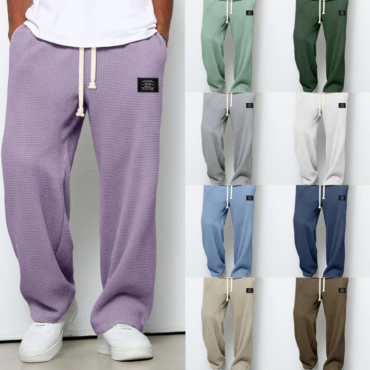 Matěj - Pantaloni da uomo comodi con taglio moderno e ampio