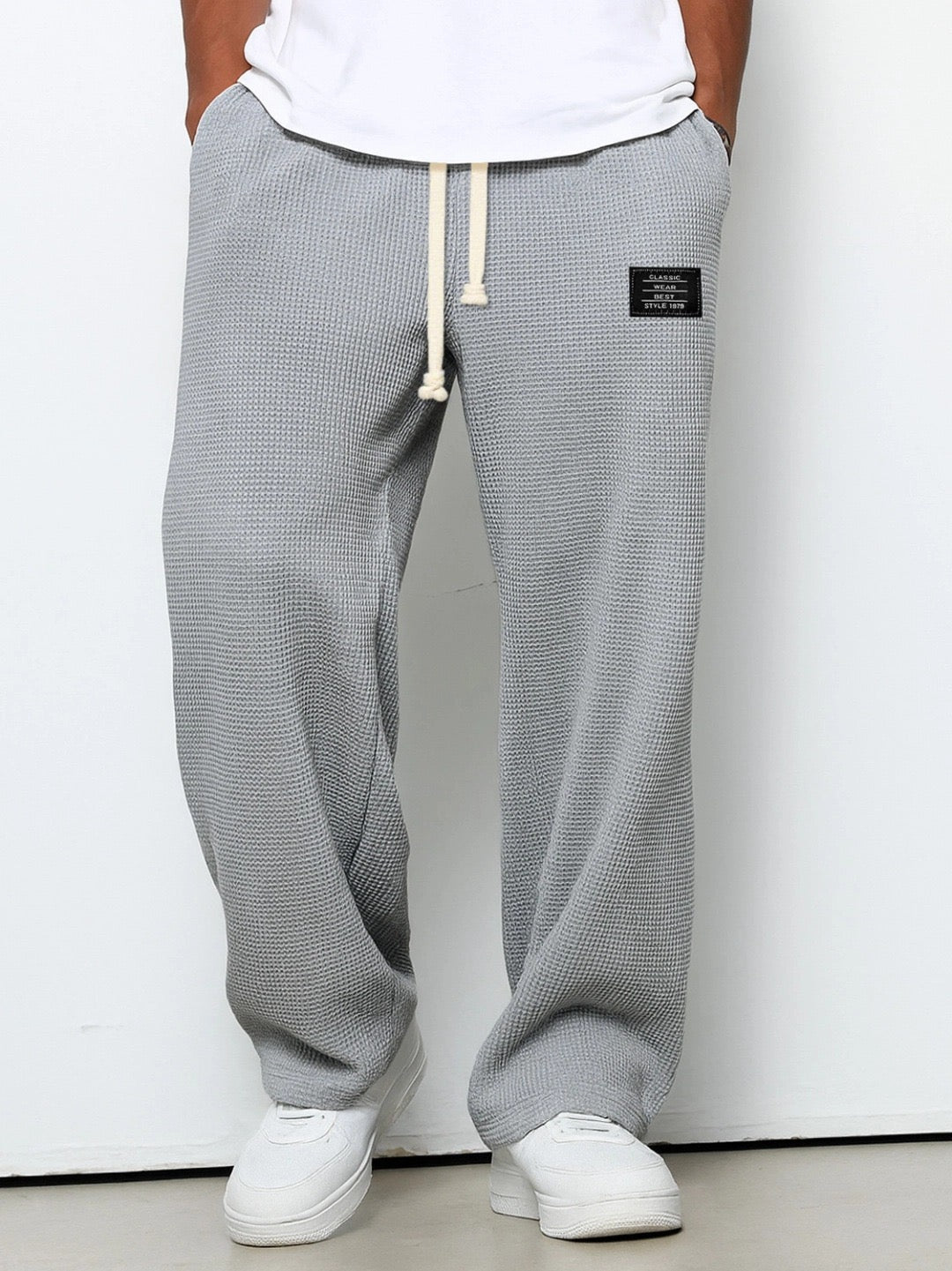 Matěj - Pantaloni da uomo comodi con taglio moderno e ampio