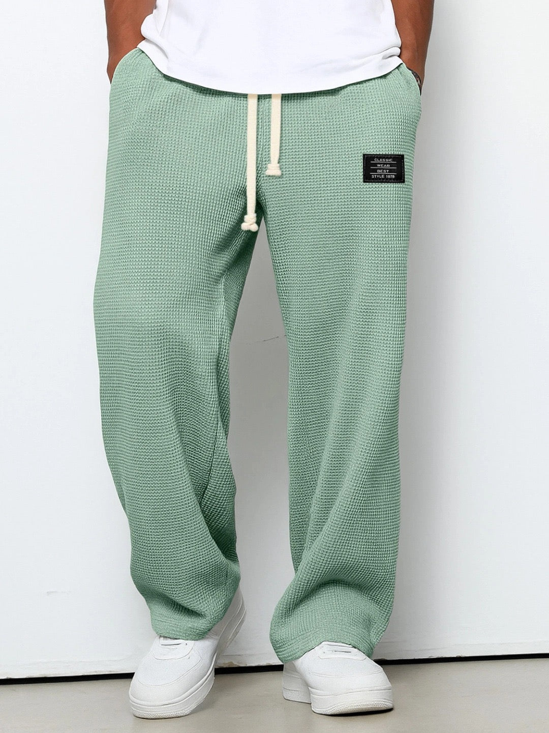 Matěj - Pantaloni da uomo comodi con taglio moderno e ampio