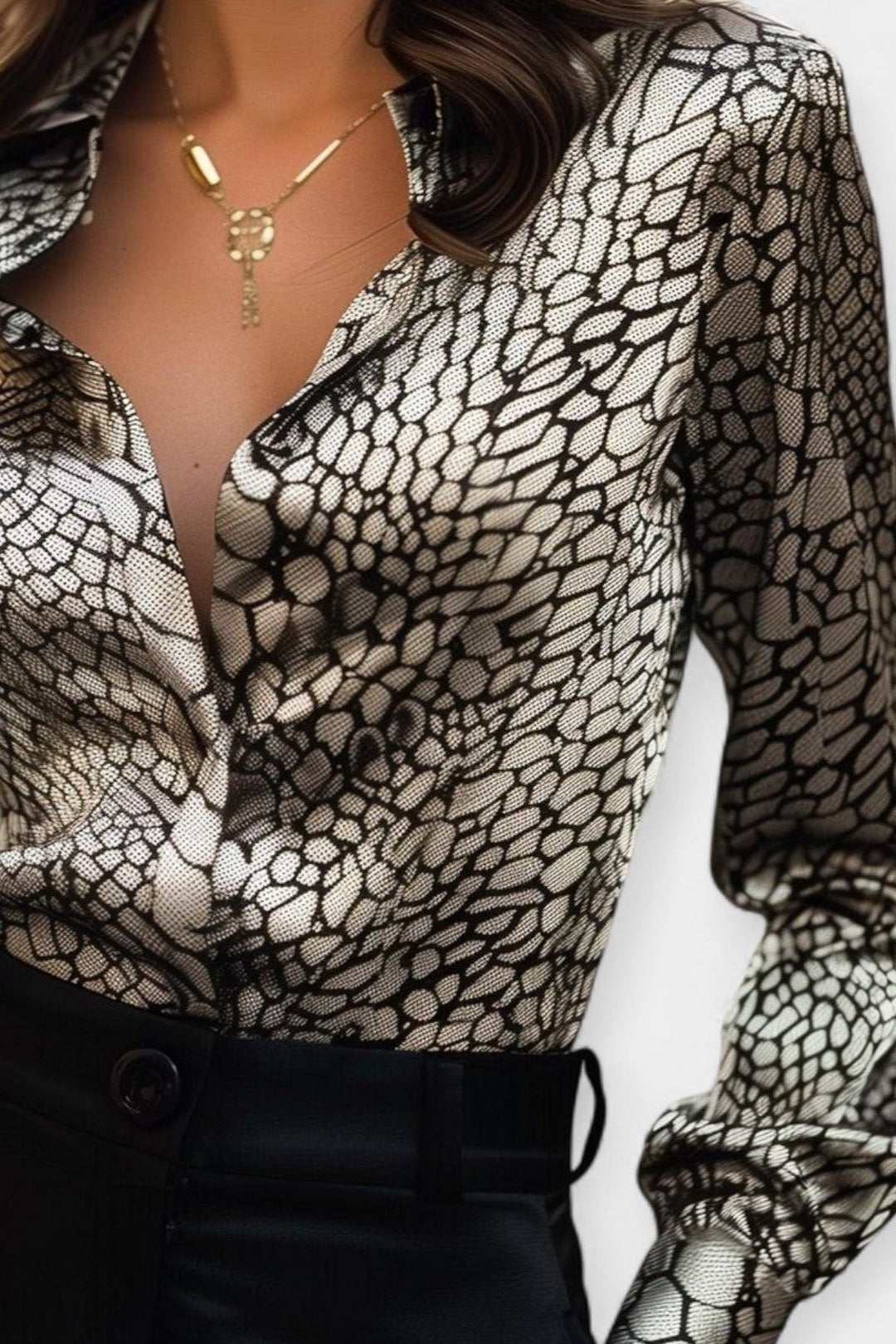 Camicia in satin