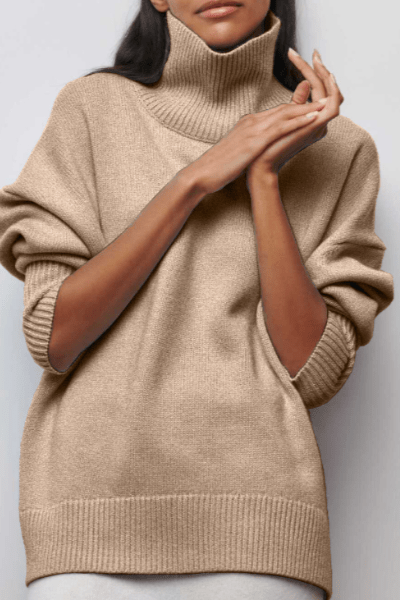 Katrielle™ Maglione con colletto alto
