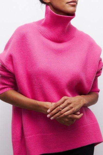 Katrielle™ Maglione con colletto alto