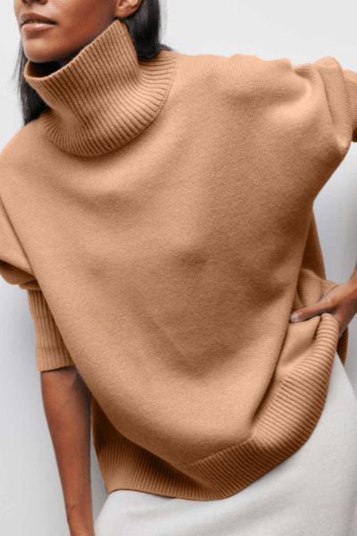 Katrielle™ Maglione con colletto alto
