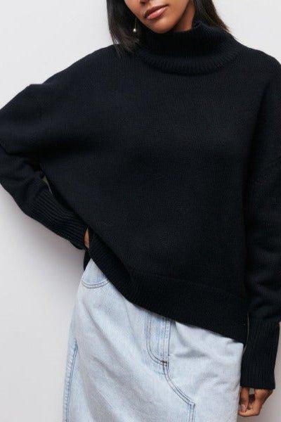 Katrielle™ Maglione con colletto alto