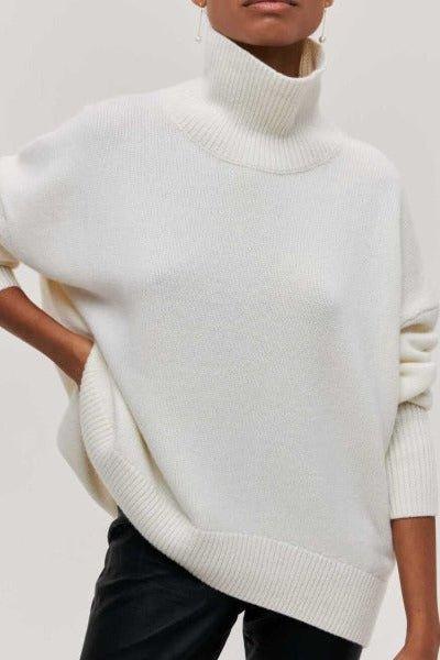 Katrielle™ Maglione con colletto alto