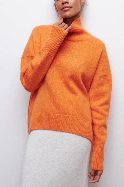 Katrielle™ Maglione con colletto alto