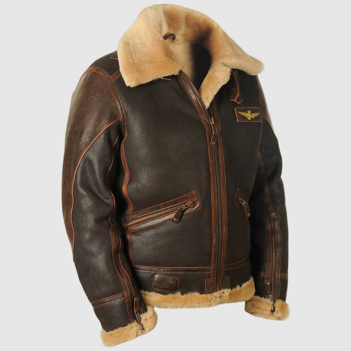 Roman – Giacca in pelle da uomo