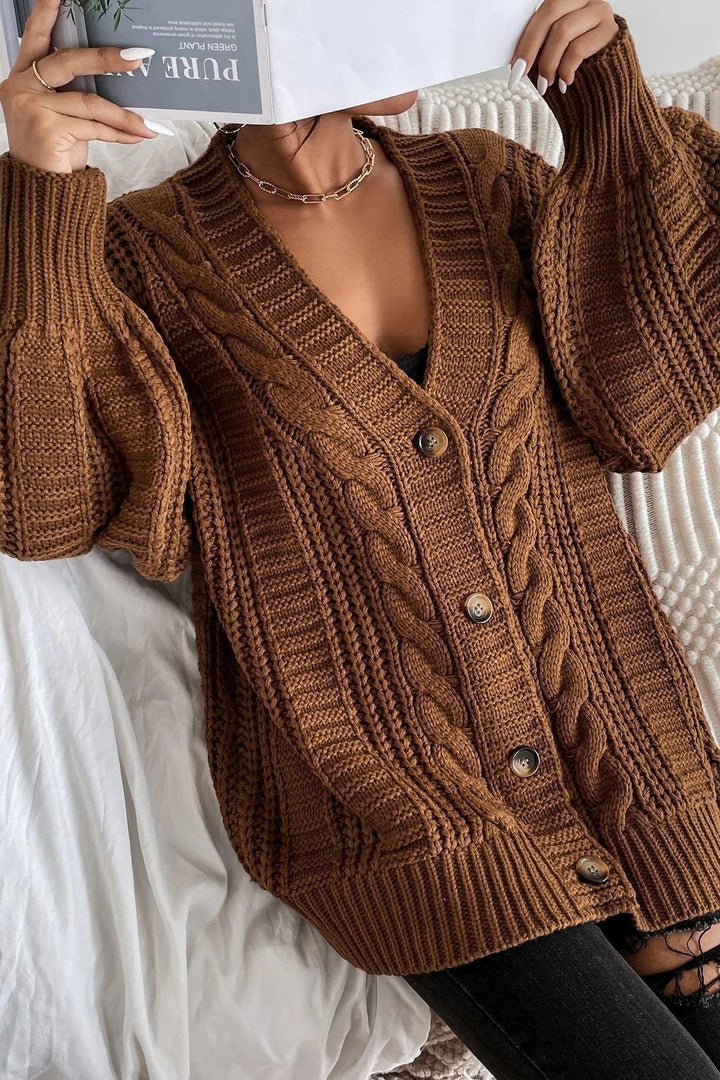 Maglione Oversize In Maglia Lina