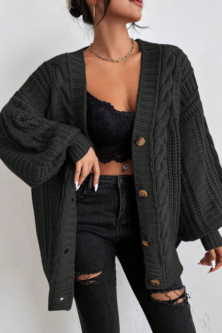Maglione Oversize In Maglia Lina