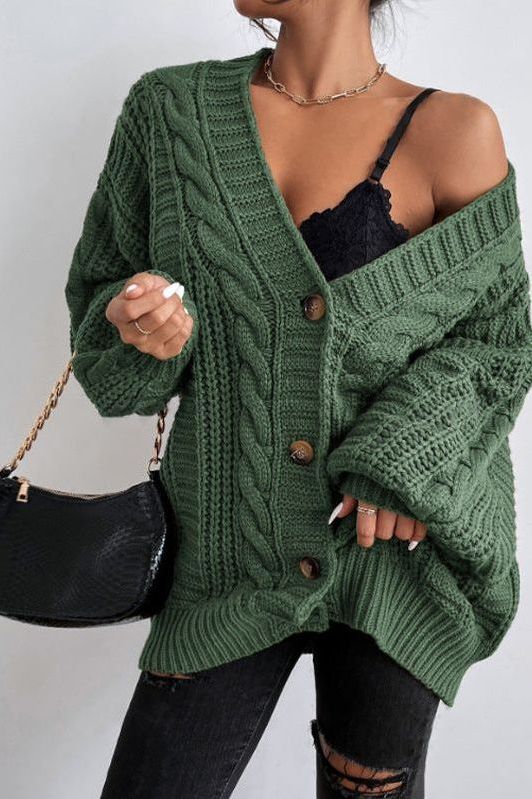 Maglione Oversize In Maglia Lina