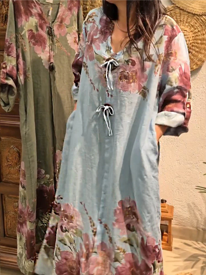 Laura | Vestito con fiori