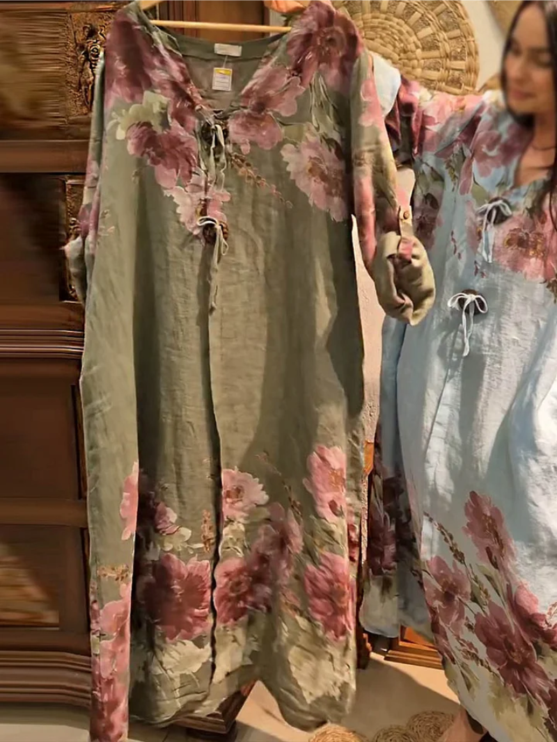 Laura | Vestito con fiori