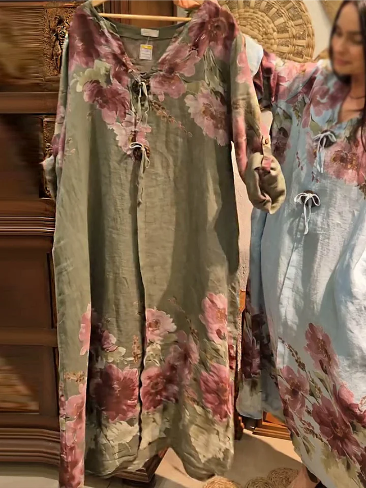 Laura | Vestito con fiori