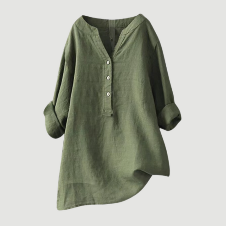 Freja™ | Camicia Leggera e Confortevole con Bottoni