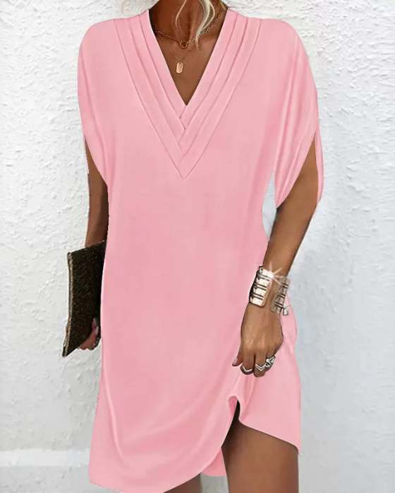 Nerina | Abito con scollatura a V