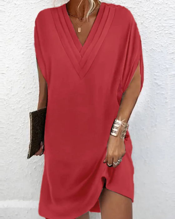 Nerina | Abito con scollatura a V