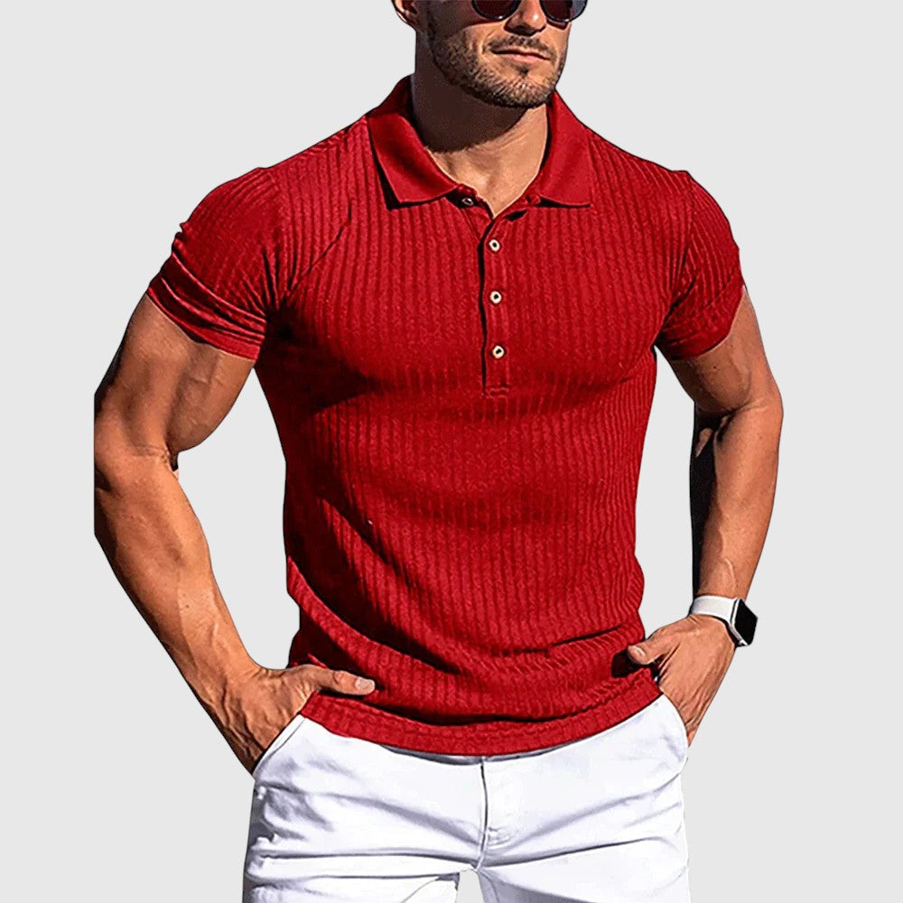 Libor | Polo a righe elegante