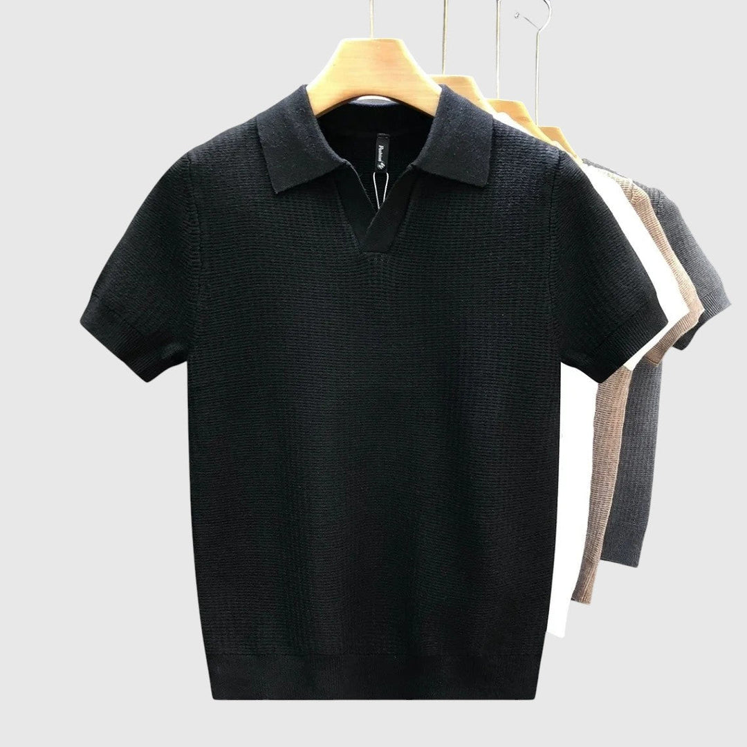 Pavel | Polo T-shirt in maglia traspirante