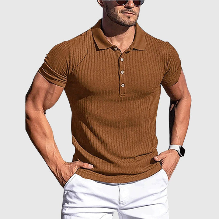 Libor | Polo a righe elegante